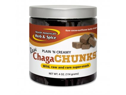 North American Herb & Spice | Raw kakao snack - ChagaChunks - 114 g