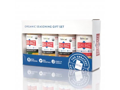 Real Salt™ - Dárkové balení 4 solniček