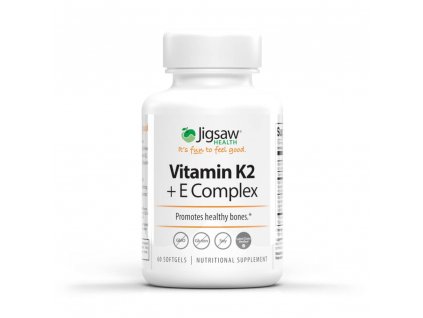 Jigsaw Health | Vitamin K2 + E Complex - 60 kapslí