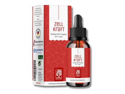 Naturtreu | Kapky s vitamínem B12 - ZellKraft - 50 ml