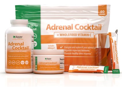 Jigsaw Health | Adrenální koktejl s vitaminem C - 4 g, 240 g, 60 ks