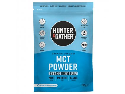 Hunter a Gather | Bio Sušený C8 & C10 MCT olej - 250 g