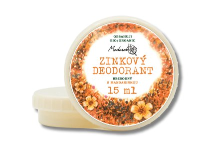 Medarek | Zinkový deodorant mandarinka