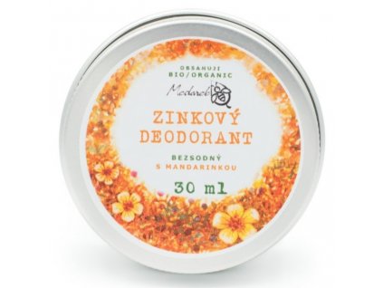 Medarek | Zinkový deodorant s mandarinkou - 15 ml, 50 ml