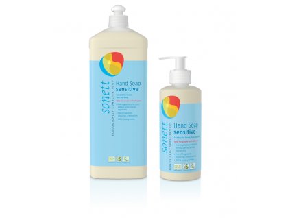Sonett | Tekuté mýdlo - Sensitive - 300 ml, 1 l