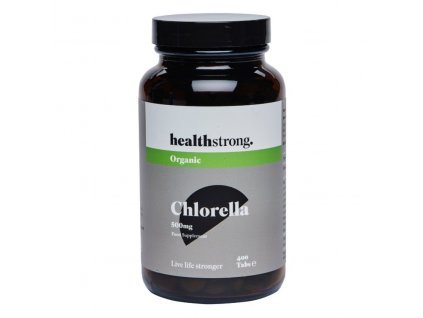 Healthstrong | 100% bio čistá chlorella v tabletách - 400 ks