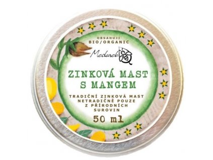 Medarek | Bio Zinková mast s mangem - 50 ml