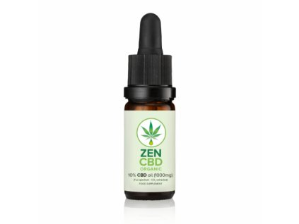 Zen CBD | Bio CBD kapky 1000 mg (10%)- pravebio.cz