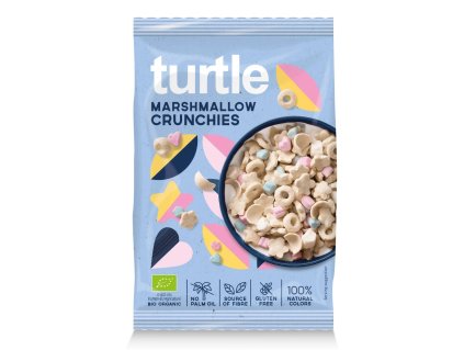 Turtle | Marshmallow Crunchies Cereálie - 40 g