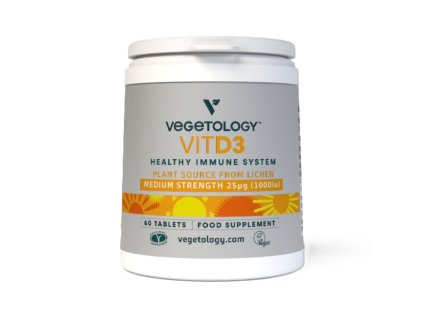Vegetology | Vit D3 Vitashine 1000 I.U. | 60 ks