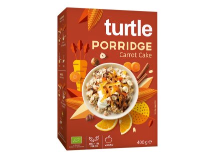 Turtle | Bio Ovesná kaše - Carrot Cake - 400 g
