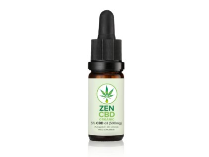 Zen CBD | Bio CBD kapky - 500 mg (5%) - pravebio.cz