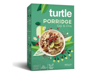 Turtle | Bio Ovesná kaše - Goji and Chia - 400 g