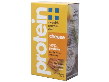 Swedish Protein Deli | Proteinové krekry s příchutí sýru