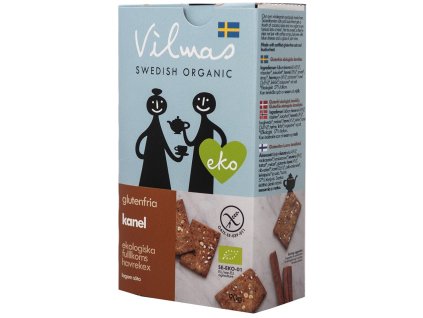 Vilmas Swedish Organic | Bio Švédské krekry se skořicí