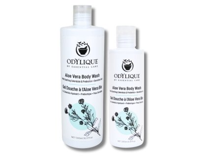 Odylique | Bio Sprchový gel bez vůně Aloe Vera - pravebio.cz