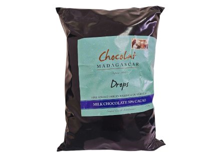 Chocolat Madagascar | Chef de Cuisine Drops - Fine 50% Cacao - 2 kg