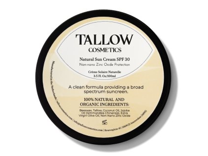 Tallow Cosmetics | Bio opalovací krém z hovězího loje - SPF 30