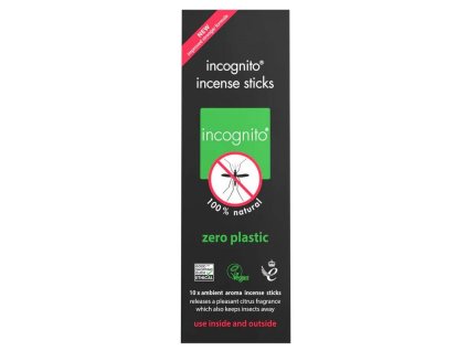Incognito | Vonné tyčinky proti hmyzu - 52 g