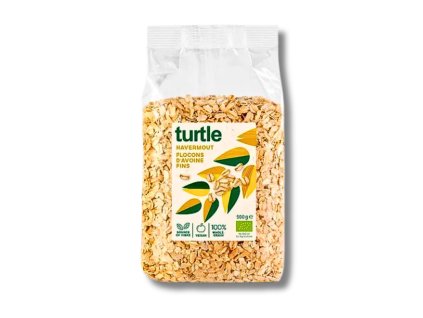 Turtle | Bio Ovesné vločky - Regular - 500 g