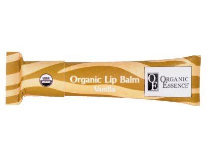 ORGANIC ESSENCE LIP BALM - Hydratační pomáda na rty příchutí vanilky