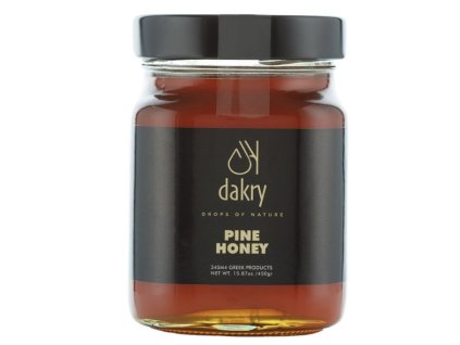 Dakry Olive | Řecký lesní med z borovic 450 g | pravebio.cz