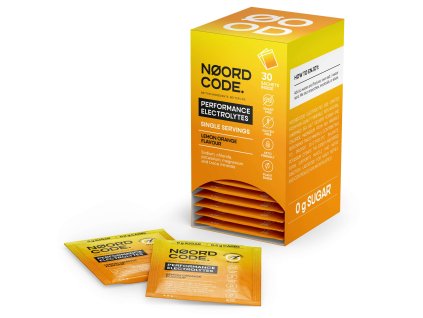 NoordCode | Performance elektrolyty z mořské soli (sáčky) - pomeranč citron