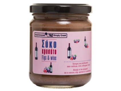 Simply Greek | Pomazánka s fíky a červeným vínem - 200 g - pravebio.cz