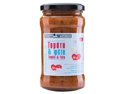 Simply Greek | Rajčatová omáčka s fetou - 280 g - pravebio.cz