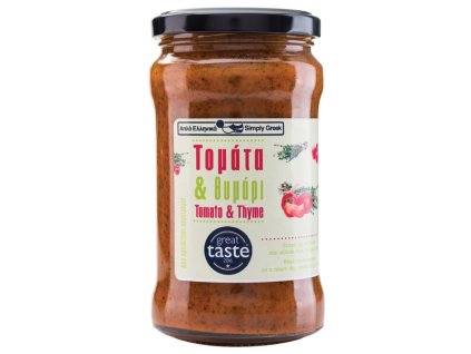 Simply Greek | Rajčatová omáčka s tymiánem - 280 g - pravebio.cz