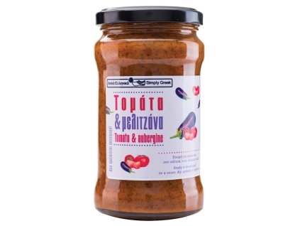 Simply Greek | Rajčatová omáčka z lilků - 280 g - pravebio.cz