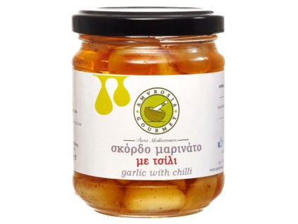 Simply Greek | Stroužky česneku s chilli - 190 g - pravebio.cz