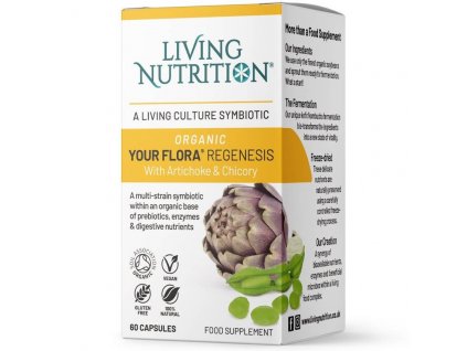 Living Nutrition | Fermentovaná synbiotika - Regenesis - 60 ks