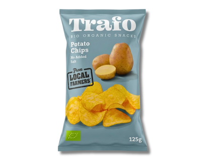 Trafo | Bio Nesolené brambůrky