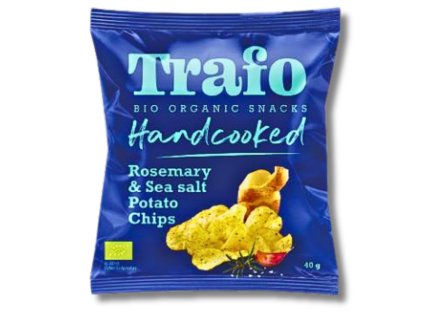 TRAFO | Bio Kotlíkové brambůrky s rozmarýnem a himalájskou solí