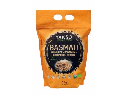 YAKSO | Bio Hnědá rýže Basmati