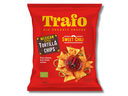 Trafo | Bio Tortilla chipsy s příchutí chilli