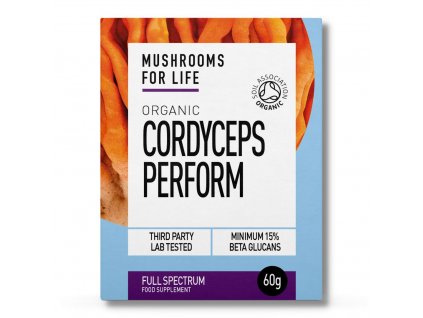 Mushrooms4Life | Bio Cordyceps Perform (Výkon) prášek - 60 g
