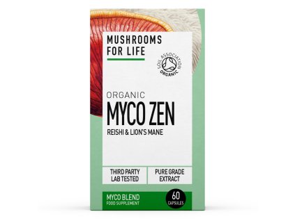 Mushrooms for Life | Bio směs reishi spór a hericium - Myco-Zen