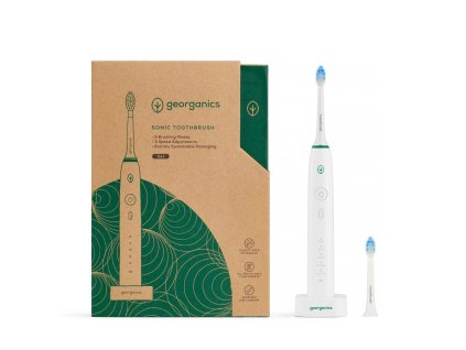 Georganics | Sonický zubní kartáček s náhradní hlavicí