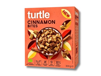 Turtle | Křupavé skořicové cereálie bez lepku - 300 g