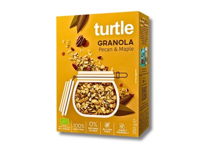 Turtle | Granola s pekanovými ořechy a javorovým sirupem - bez lepku - 350 g