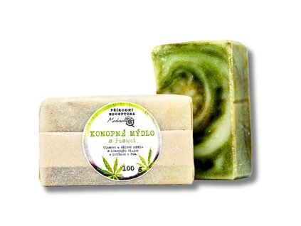 Medarek | Konopné tuhé mýdlo s řasami
