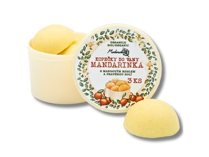 Medarek | Kopečky do vany s vůní mandarinky