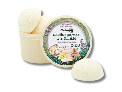 Medarek | Kopečky do vany s vůní tymiánu