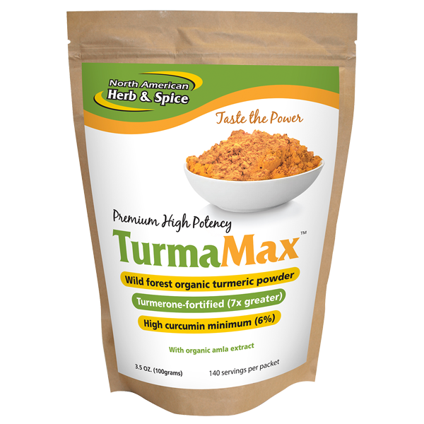 North American Herb & Spice | Sušená kurkuma - TurmaMAX - 100 g