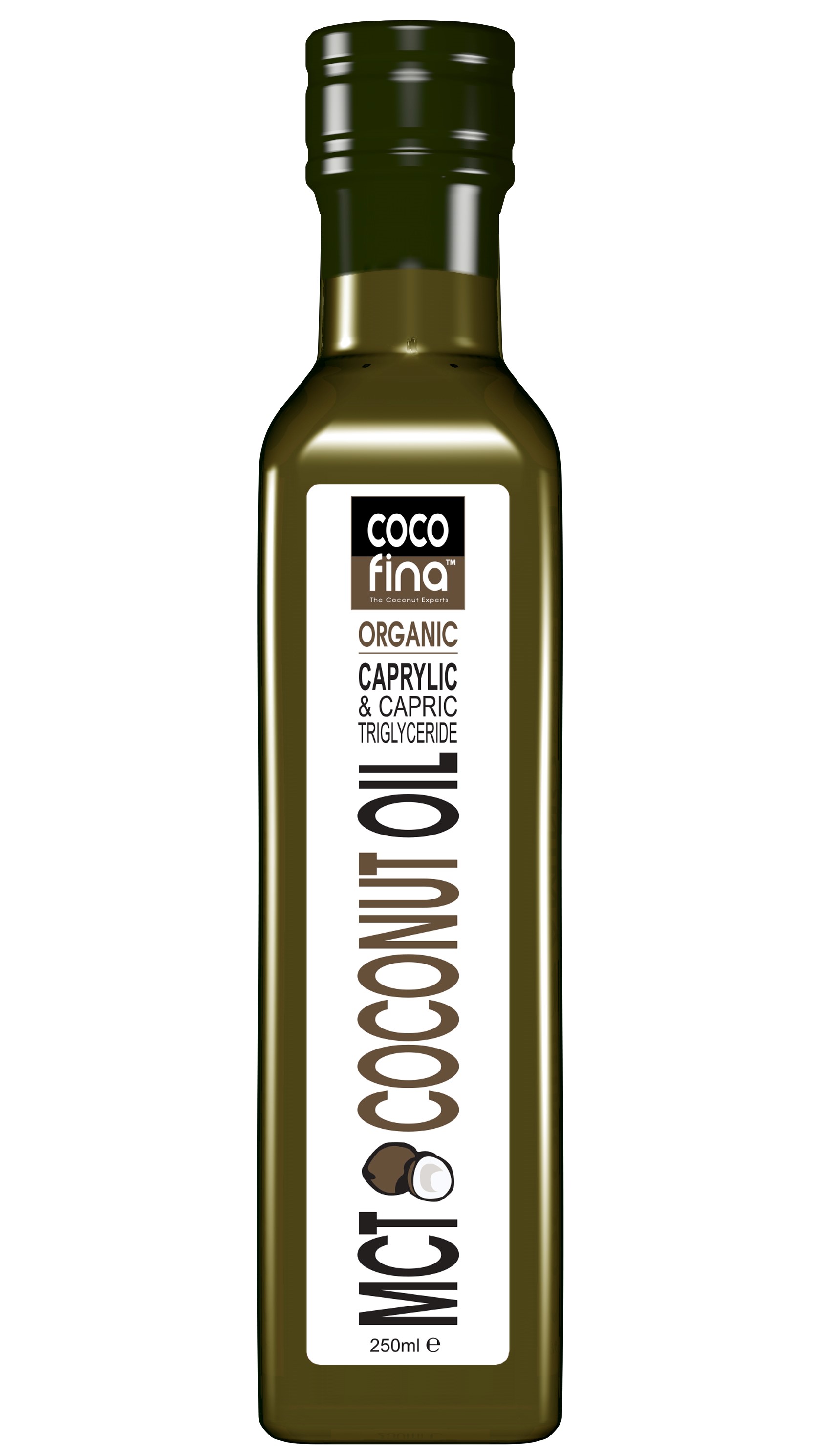 Cocofina | C8 & C10 MCT Kokosový olej - 250 ml