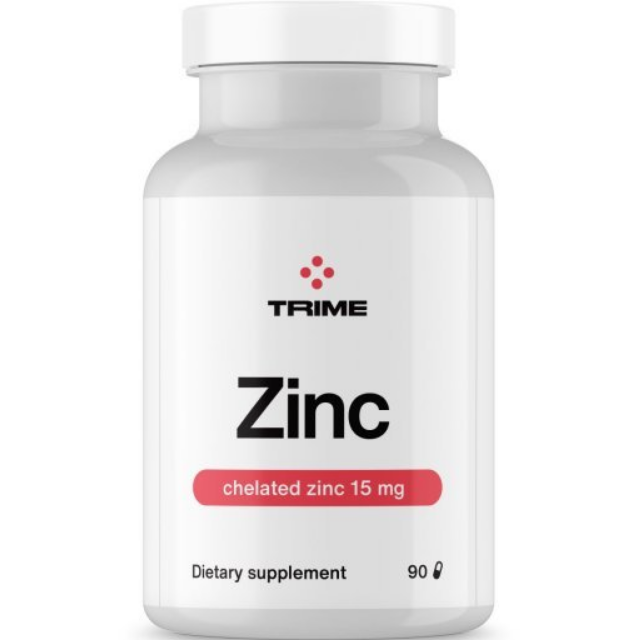 TRIME Zinek 15mg + měď 90 kapslí