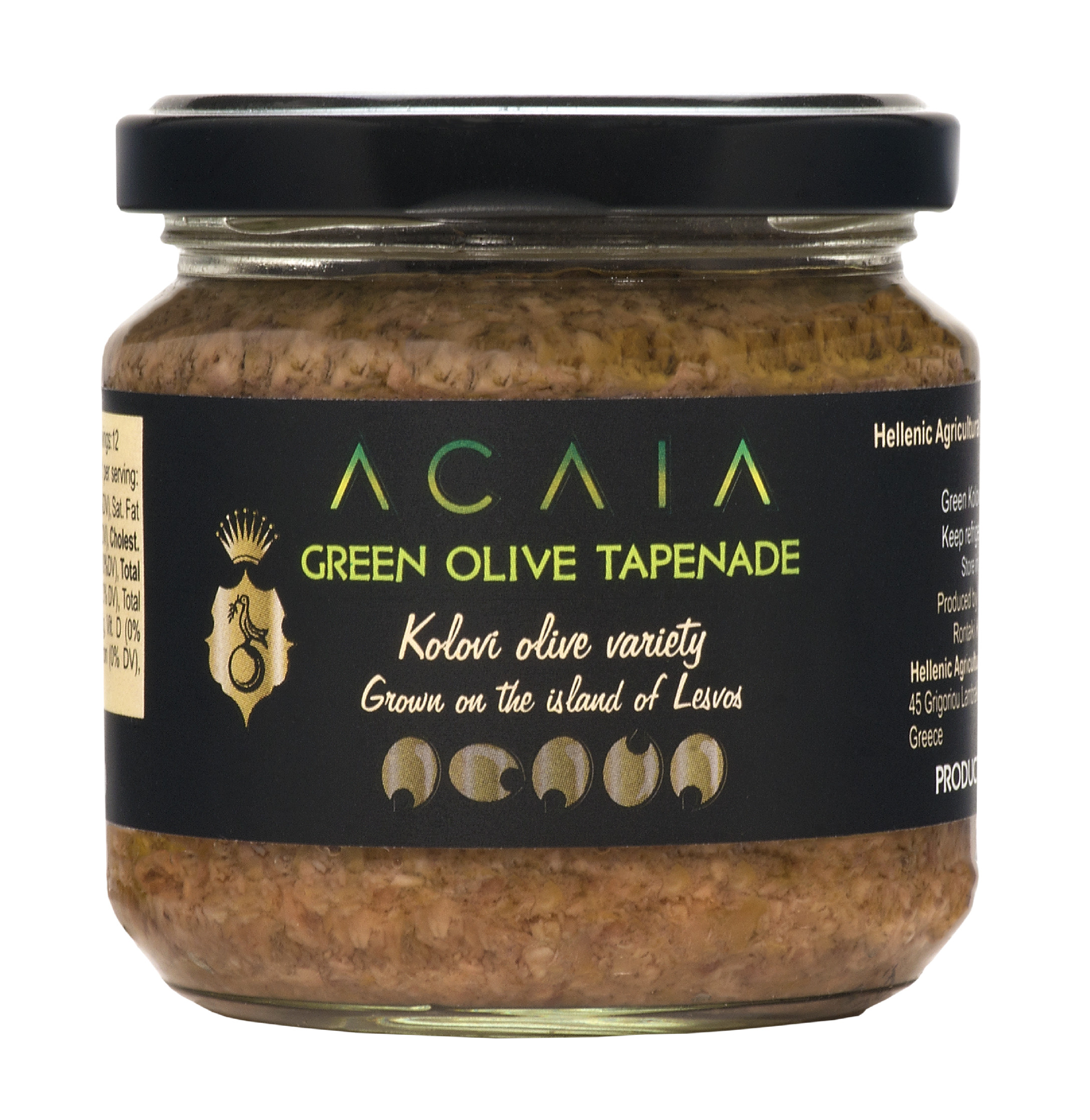 Acaia | Olivová tapenáda ze zelených oliv Kolovi - 190 g