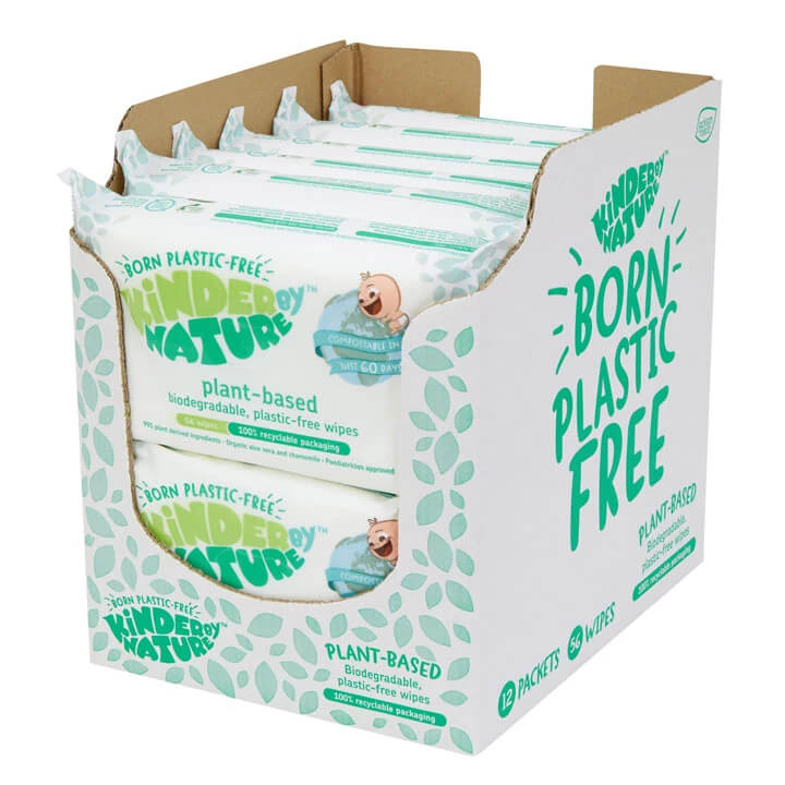 Jackson Reece | 100% biodegradabilní vlhčené ubrousky s aloe vera - 56 ks Obsah: 12 balení